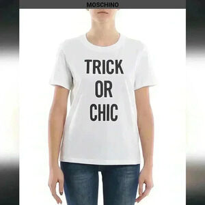SALE Authentic Moschino T-shirt US Sz 44 ( US 10)